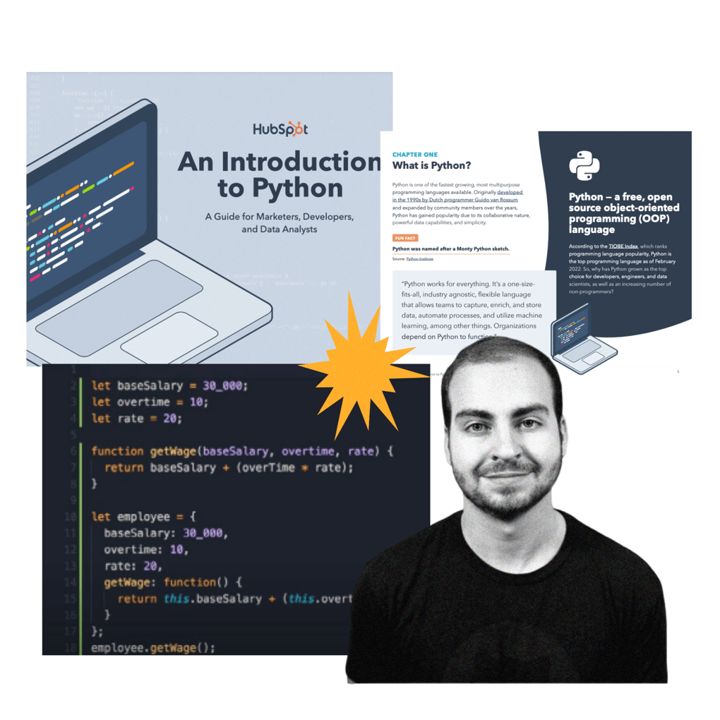 Tim recommends this guide introduction to python